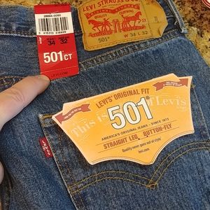 New with tags Levi's 501 Straight Leg Button-Fly